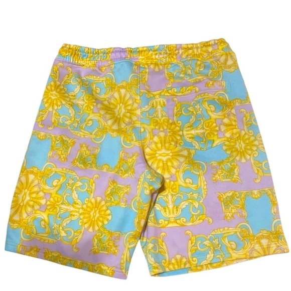 Fresh Prince of Bel Air Print Shorts Men's Blue, Yellow, Purple Casual Large - Picture 1 of 7